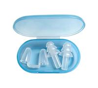 JTQYFI Pinza para la nariz que evita la entrada de agua, cómodo de llevar, tapones nasales flotantes para dispositivos de entrenamiento de natación, tapones de silicona duraderos