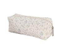 JTQYFI Práctica bolsa para lápices con arcos de gran capacidad para lápices de maquillaje estético para la escuela suministros de oficina bolsa de arcos bolsa de maquillaje gran capacidad, lavanda