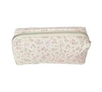 JTQYFI Práctica bolsa para lápices con arcos de gran capacidad para lápices de maquillaje estético para la escuela suministros de oficina bolsa de arcos bolsa de maquillaje gran capacidad, Strawberry