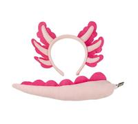 JTQYFI Salamander Diadema para Halloween Music Festival Sombrero Felpa Animal Auriculares Hairhoop Carnivals Party