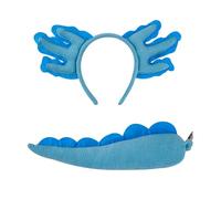 JTQYFI Salamander Diadema para Halloween Music Festival Sombrero Felpa Animal Auriculares Hairhoop Carnivals Party