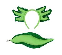 JTQYFI Salamander Diadema para Halloween Music Festival Sombrero Felpa Animal Auriculares Hairhoop Carnivals Party