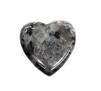 JTQYFI Unqiue Heart Páginas Componentes de Joyería de Piedra hallazgos de joyas de corazón para pulseras y collares de joyería adecuados