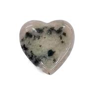 JTQYFI Unqiue Heart Páginas Componentes de Joyería de Piedra hallazgos de joyas de corazón para pulseras y collares de joyería adecuados