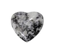 JTQYFI Unqiue Heart Páginas Componentes de Joyería de Piedra hallazgos de joyas de corazón para pulseras y collares de joyería adecuados