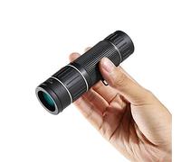 JTRHD Telescopio Monocular de Observación de Aves Los monoculares portátiles de Bolsillo para la fotografía móvil Son Ligeros y Elegantes. Impermeable a Prueba de Niebla (Color : Black, Size : M)