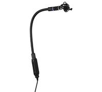 JTS CX-516 - Micrófono electrónico para instrumentos de toma de acordeón, piano o instrumento de soplado (cuello de cisne con características de superriñón, incluye caja de transporte y protector contra el viento), color negro
