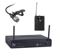 JTS E-6 UHF inalámbrico Beltpack solapa clip de corbata micrófono iglesia conferencia PA