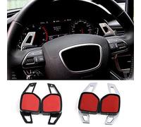 JTSGHRZ Paleta de Cambio de Coche para Audi A3 8V A4 B8 A5 A6 C7 A7 A8 Q3 Q5 Q7 2012-2019, extensión de levas de Cambio del Volante del Coche DSG Etiqueta de Cambio rápido