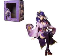 jtsgwop 17 cm Genshin Impact Raiden Shogun Figure PVC Environmental Protection Materials Suitable for Home Office Desktop Decorative Ornaments Toy