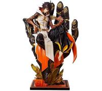 jtsgwop 26 cm Genshin Impact Zhongli Figure PVC Environmental Protection Materials Suitable for Home Office Desktop Decorative Ornaments Toy