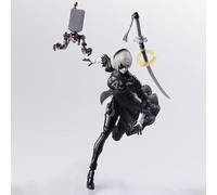 jtsgwop Figura de acción desmontable NieR Automata Yorha No. 2 tipo B 2B de 14 cm, colección de juguetes de PVC, muñeca anime, modelo de dibujos animados, decoración de escritorio