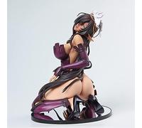 jtsgwop Figura de anime Girl Native Binding Girl Discordia Dark Elf King Mei Anayama Tasting Ichigo Milk Choco Mint Sexy PVC Deluxe Version 31CM Figura de acción Decoración en caja de regalo