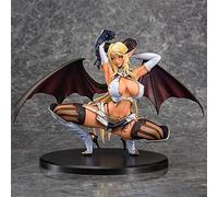 jtsgwop Figura de anime Girl versión Deluxe de 23 cm Anime DAIKI Kasshoku Melting Neuron Illust Astacia Mima Squat PVC exquisitas figuras de acción juguetes para adultos colección de adornos modelo