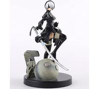 jtsgwop jtsgwopGame - Figura de anime NieR Automata Yorha No.2 Tipo B 2B de pie, hermosa niña, juguete de dibujos animados, figura de acción de PVC, adornos coleccionables de escritorio, modelo de