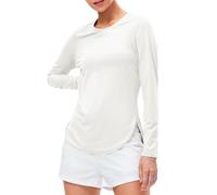 JTSONN Camiseta de Manga Larga para Mujer Protección Solar UPF 50+ Camiseta Manga Larga Deporte Mujer Protección UV para Yoga Pilato Gimnasio Correr