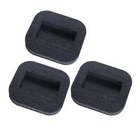 JTUYPT 3 Pcs Tazas de Goma para Muebles Gomas para Sillas de Ruedas Pies Fijos para Ruedas de Muebles con Diametro de 2 Pulgadas para Mueble Cajonera de Oficina y Sillas Gaming Sillas de Escritorio