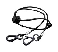 JTWEB Marca de mascarilla ajustable Extensor de correa de 60 cm Anti Lost Mask Rope Polyéster Mask Cadina Cadena de la cadena de la cadena de cables Extensión de la correa para adultos y niños Soporte