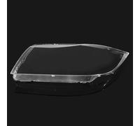 JTWMTY Carcasa del Faro Cubierta De Lente De Faro De Coche para E90 E91 3 2005 2006 2007 2008 Cubierta De Faro Delantero De Coche Piezas De Carcasa Transparente(Left)