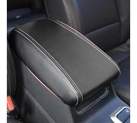 JTWMTY Cubierta Protectora de la Caja del reposabrazos Funda Protectora Cuero para Reposabrazos Consola Central Coche para Hyundai para Tucson 2015 2016 2017 2018(Grey-Thread)