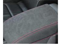 JTWMTY Cubierta Protectora de la Caja del reposabrazos Funda Protectora Cuero Reposabrazos Coche Accesorios Interiores Control Central para Tiguan para MK2 2017-2023(Style 5)