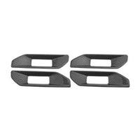 JTWMTY Embellecedor De Marco Para Manija Puerta Interior Coche, Pegatinas Fibra Carbono Para Ford Para Ranger T9 2023 2024(Style3)
