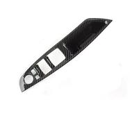 JTWMTY Embellecedor Panel Manija Interior Puerta Coche Pegatinas Protectoras Interiores Para BMW Serie 5 F10 2011-2017 LHD(Carbon 1pc2)