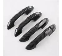 JTWMTY Interior Etiqueta Decorativa Cubierta Manija Puerta Lateral Del Coche Para MG MG3 2024 2025(Style 2 LHD)