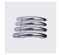 JTWMTY Interior Pegatinas Cromadas Para Cubiertas Manijas Puertas Coche Negro Brillante Para Seat Para Altea XL 2004 2005 2006 2007-2016(Style 3)