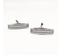 JTWMTY Luces De Giro Dinámicas Espejo Retrovisor Lateral Coche Para BMW Serie 5 E39 M5 1998-2003(Clear shell)
