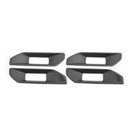 JTWMTY Para Ford Para Ranger T9 2023 2024, Marco De Manija Puerta Interior, Pegatinas Cubierta, 4 Piezas, Accesorios Interiores Coche