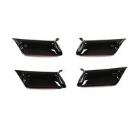 JTWMTY Para Land Rover Para Freelander 2 LR2 2007-2015, Manija De Puerta Interior Coche, Cuenco, Decoración, Cubierta, Pegatinas, ABS(Piano black)