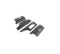 JTWMTY Pegatinas Para El Panel De Botones La Ventana Puerta Del Coche, Accesorios Para Land Rover para Freelander 2 (2007-2015)(Matte black)