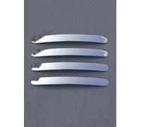 JTWMTY Piezas Puerta Lateral Juego De Molduras Cromadas para Manija De Puerta Exterior De Coche, Cubiertas De Acceso Adecuadas para Audi Q7 4L SUV 2006-2014 2013 2012