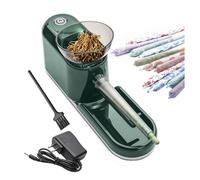JTWWDM Máquina para Hacer Rollos Eléctricos, Máquina Automática para Llenar Conos, Cargador Portátil Tabaco Pre-Enrollado, Máquina Za con Tubo para Fumar Diámetro 6,5/8 mm,Verde