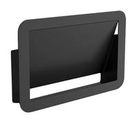 JTWWDM Tapa Cubo Basura con Puerta Lateral Empotrada Cuadrada, Basura con Apertura Lateral, Fácil Limpiar, Tapa Cubo Basura Acero Inoxidable con Giro 180 Grados para Cocinas Oficinas,B