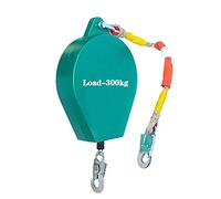 JTYDFG Dispositivo Anticaídas Retráctil, Limitador de Caída Personal, Cuerda de Seguridad Anticaidas para Techo/Ascensor, Cordón de Herramientas Portátil, Carga-300kg