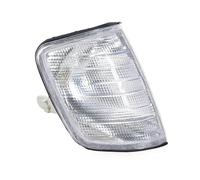 JTYQWD Intermitente Retrovisor Luz De Giro De Esquina Delantera para Mercedes para Benz Clase E W124 (1985-1996) 1248261243 1248261143 Giro Indicadoras Luz(White-1Right)