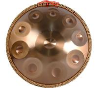 JTYX Handpan Drum Instrumento de percusión de 22 Pulgadas Tambor de Mano de Acero con Bolsa Suave para handpan, 2 mazos para handpan, Soporte para handpan, paño sin Pelusa - 9/10/12 Notas (Opcional)