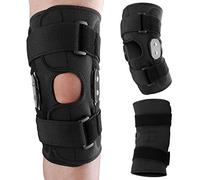 JTYX Rodillera con Bisagras ROM, Ortesis De Rodilla Ajustable Respirable Rodilla Fija Protectora for La Recuperación Estabilización Soporte Ortopédico Médico Estabilizador Después De La Cirugía