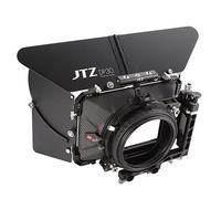 JTZ DP30 Cine - Caja mate de fibra de carbono (10 x 10 cm, 15 mm/19 mm) para Sony ARRI RED CANON BMD