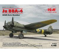 Ju 88A-4, Bombardero Del Eje De La WWII 1:48 Kit De Modelo De Plástico ICM