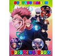 Ju-jutsu's Coloring Book For Fan Teen Men Women Kid: JUMBO Drawing Pages Of Characters for Kids Ages 4-8 8-12