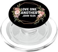 Juan 13:34 13 34 Dios Jesús Cristiano Amor Uno A Otro PopSockets PopGrip para MagSafe