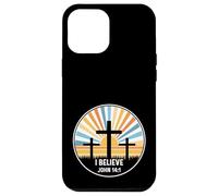Juan 14:1 14 1 Dios Jesús Cita Religiosa Christian Believe Carcasa para iPhone 12 Pro MAX