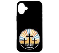 Juan 14:1 14 1 Dios Jesús Cita Religiosa Christian Believe Carcasa para iPhone 16 Plus