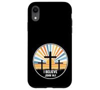 Juan 14:1 14 1 Dios Jesús Cita Religiosa Christian Believe Carcasa para iPhone XR