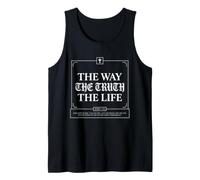 Juan 14:6 Camiseta Cristianismo Versículos De La Biblia Fe Camiseta sin Mangas