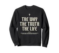 Juan 14:6 Camiseta Cristianismo Versículos De La Biblia Fe Sudadera