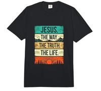 Juan 14:6 Jesús el Camino, la Verdad, la Vida. Comfort Colors Adult Heavyweight T-Shirt